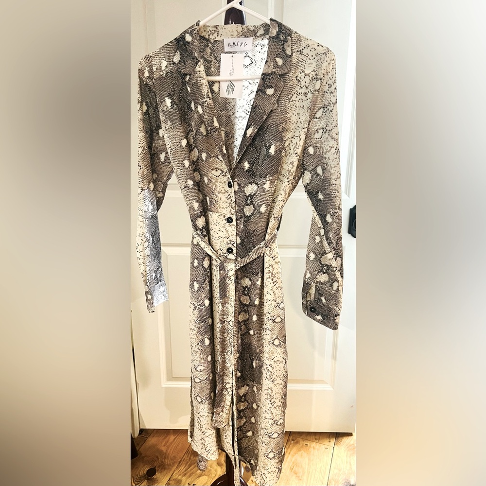 Boutique Snake print dress